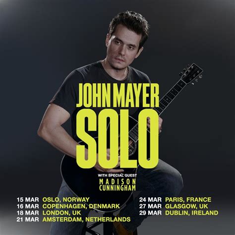 tickets john mayer ziggo dome